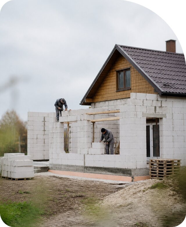Пристройка из пеноблоков в Нижнем Новгороде под ключ от 36474 р. | РадиДОМА-Ннн